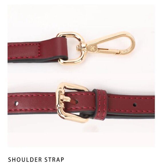 Cowhide Leather Square Bag – Women's Elegant Shoulder & Crossbody Purse - Picture 8 of 10